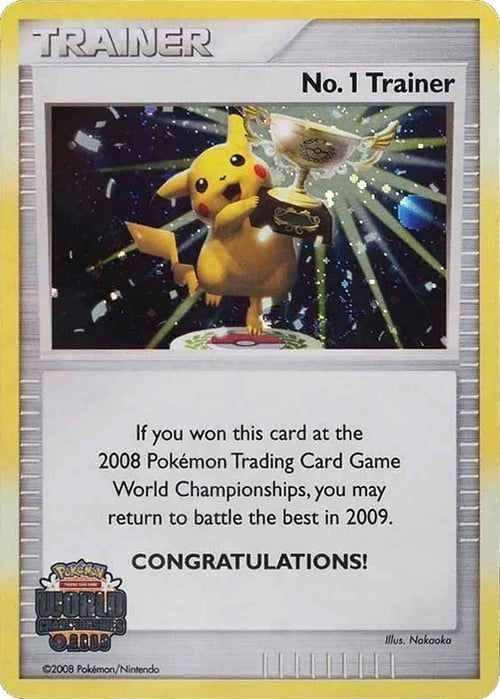 No. 1 Trainer Frente