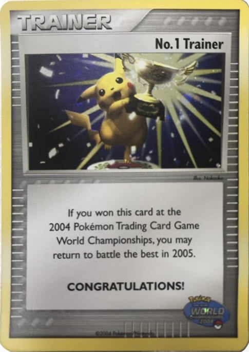 No. 1 Trainer Frente