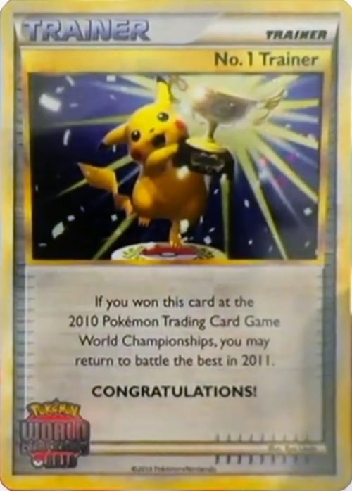 No. 1 Trainer Frente