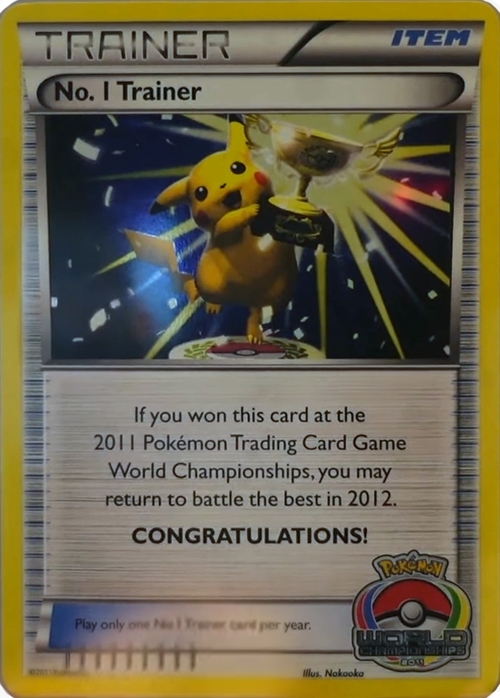 No. 1 Trainer Frente