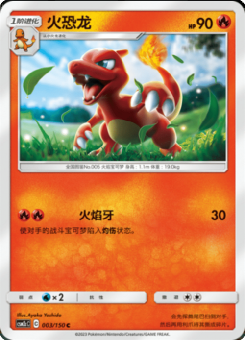 Charmeleon Card Front