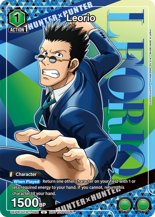Leorio Card Front