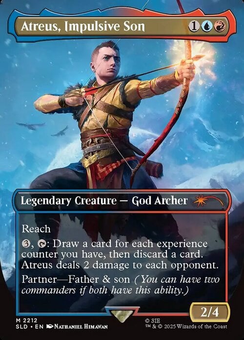 Atreus, Impulsive Son Card Front