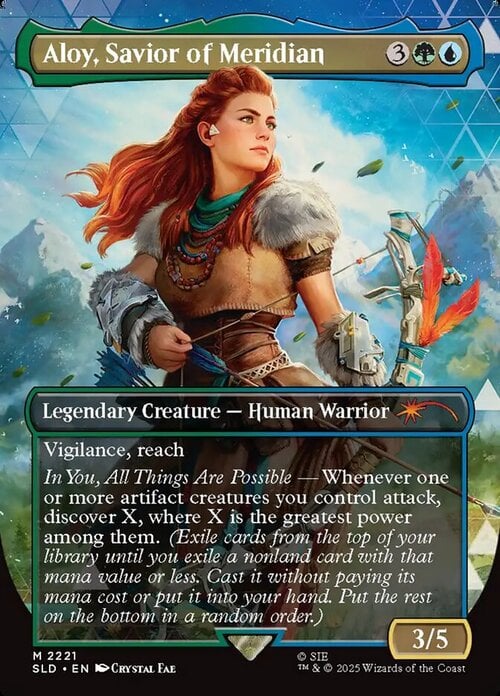 Aloy, Savior of Meridian Card Front