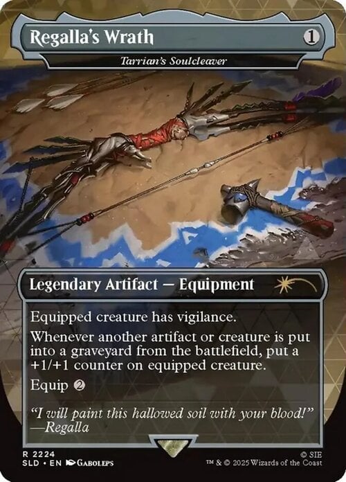 Tarrian's Soulcleaver Card Front