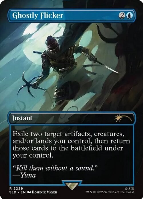 Ghostly Flicker Card Front