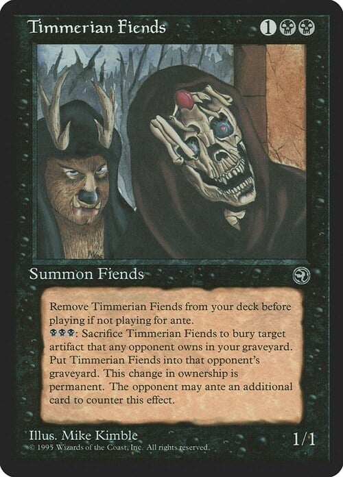 Timmerian Fiends Card Front