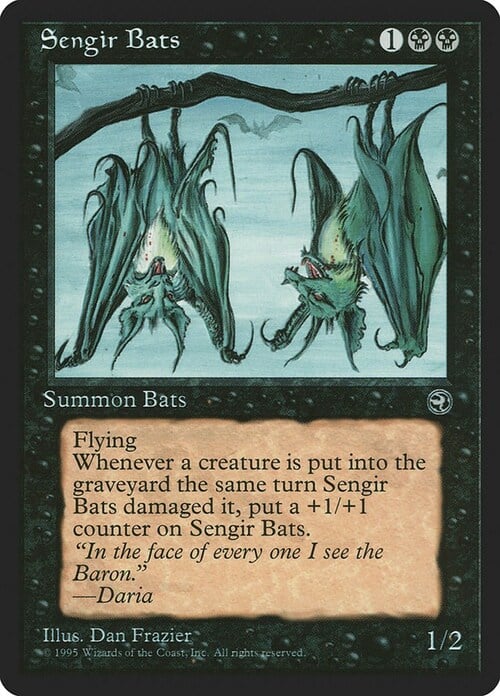 Pipistrelli di Sengir Card Front