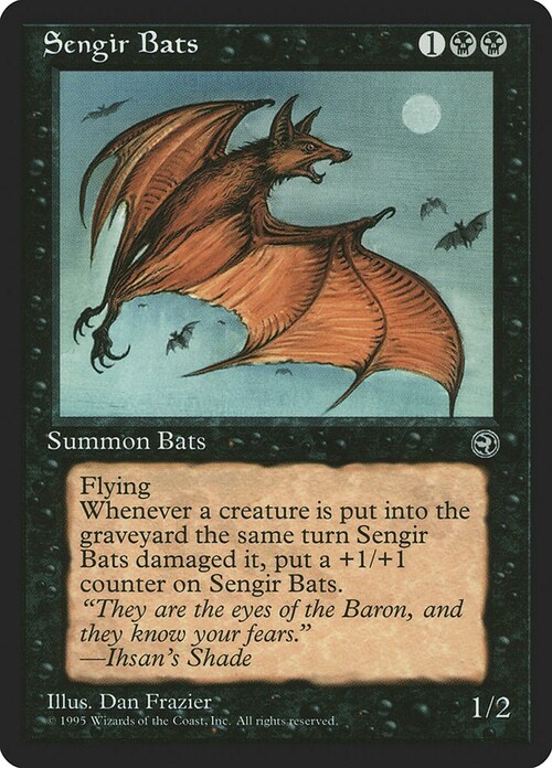 Sengir Bats Card Front