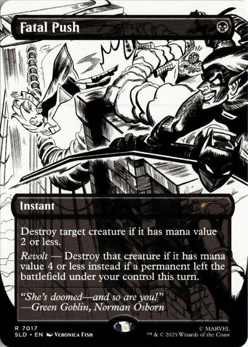 Fatal Push Card Front