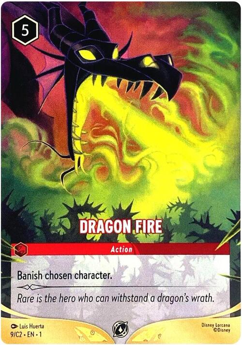 Dragon Fire Card Front