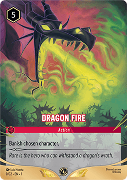 Dragon Fire Card Front