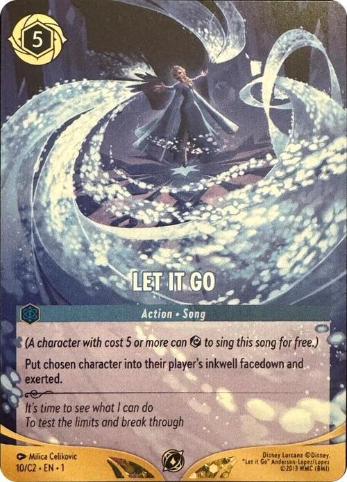 Let It Go Card Front
