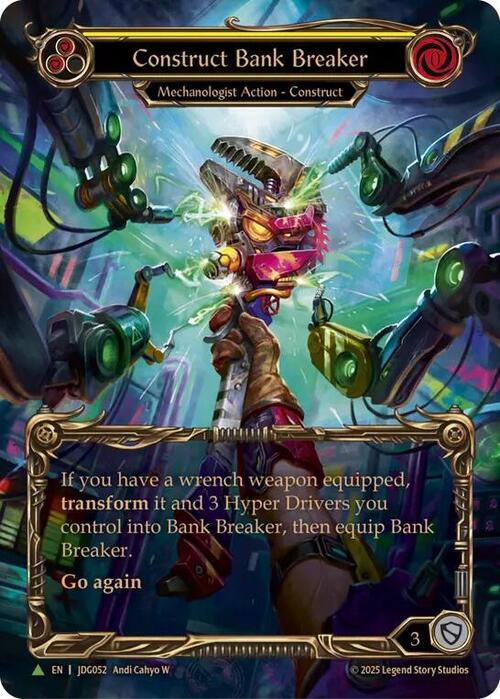 Construct Bank Breaker Card Front