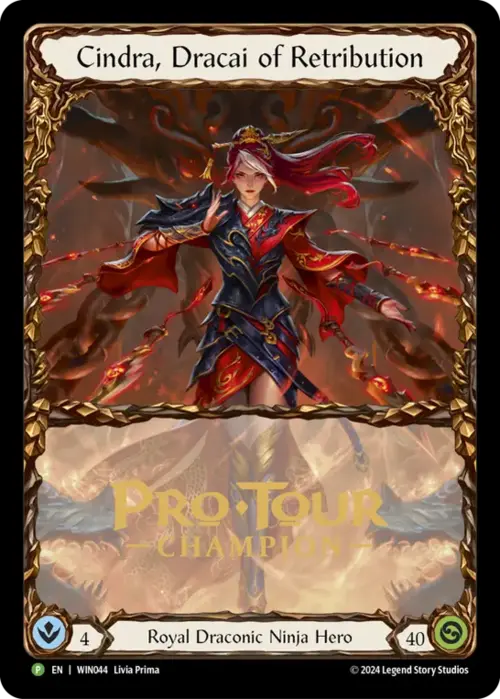 Cindra, Dracai of Retribution Frente