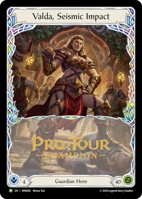 Valda, Seismic Impact Frente