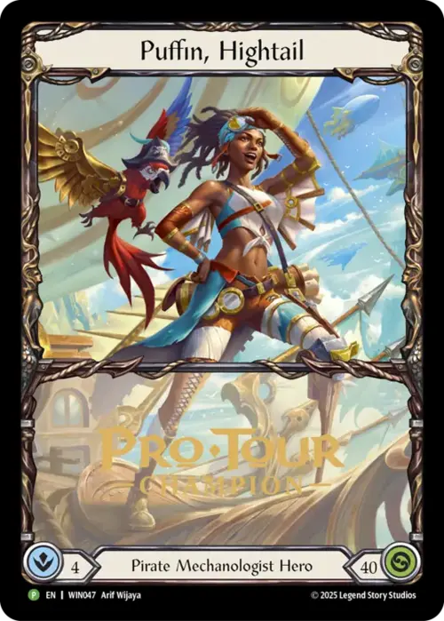 Puffin, Hightail Frente