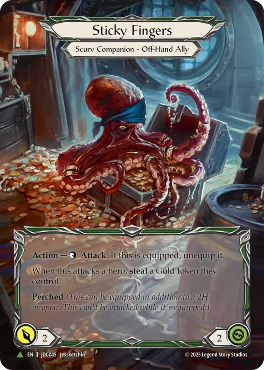 Sticky Fingers Judge Promos | Flesh and Blood | CardTrader