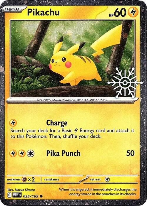 Pikachu Card Front