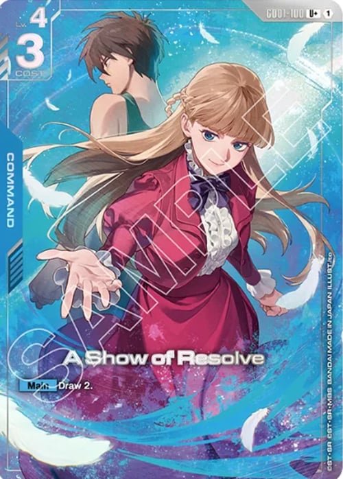 A Show of Resolve Frente