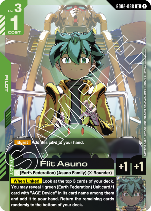Flit Asuno Card Front