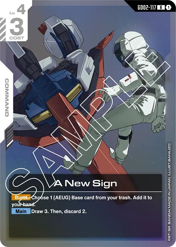 A New Sign GD-02: Dual Impact | Gundam | CardTrader