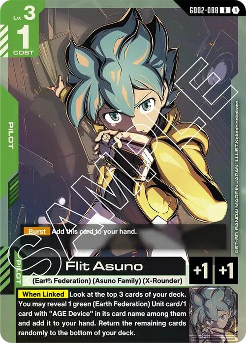 Flit Asuno Card Front