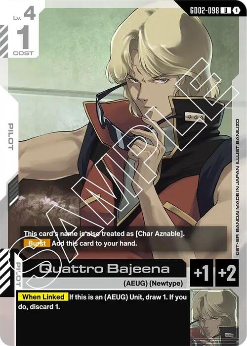 Quattro Bajeena Card Front