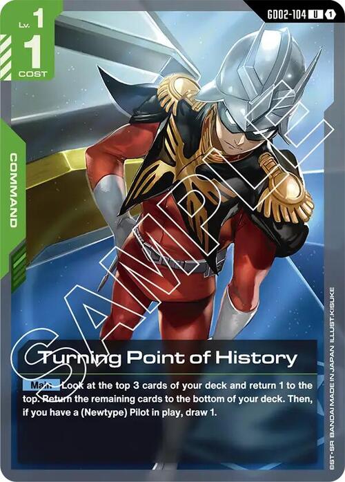 Turning Point of History Card Front