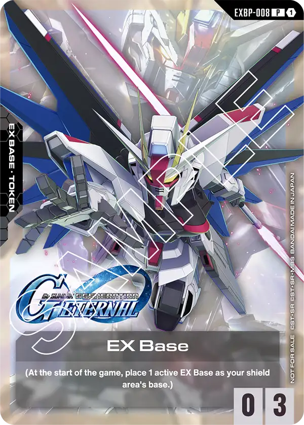 PSA10 GUNDAM EXベース#002 5100 EX Base (EXBP-002) (Mobile Suit Gundam SEED) - Promotional