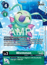 Wormmon · Box Topper | Hacker's Slumber Box Promotion Pack BT23-040b