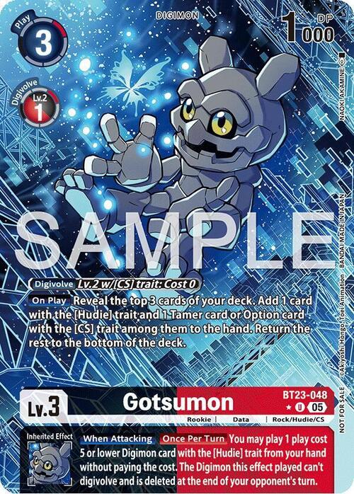 Gotsumon Card Front
