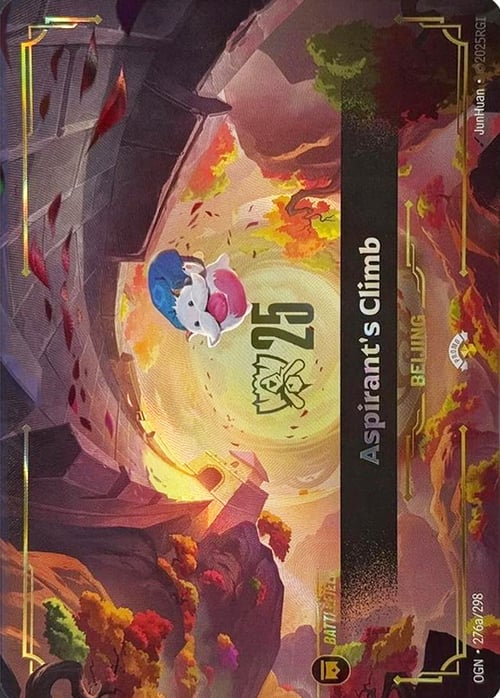 Aspirant's Climb Card Front