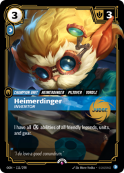 Heimerdinger - Inventor · Judge Promo 111
