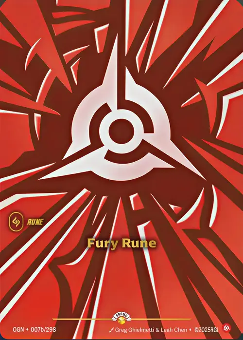 Fury Rune Frente