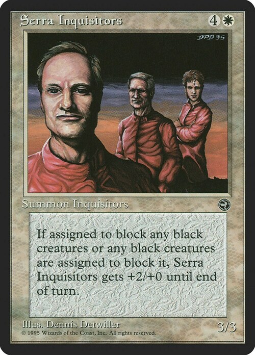 Serra Inquisitors Card Front