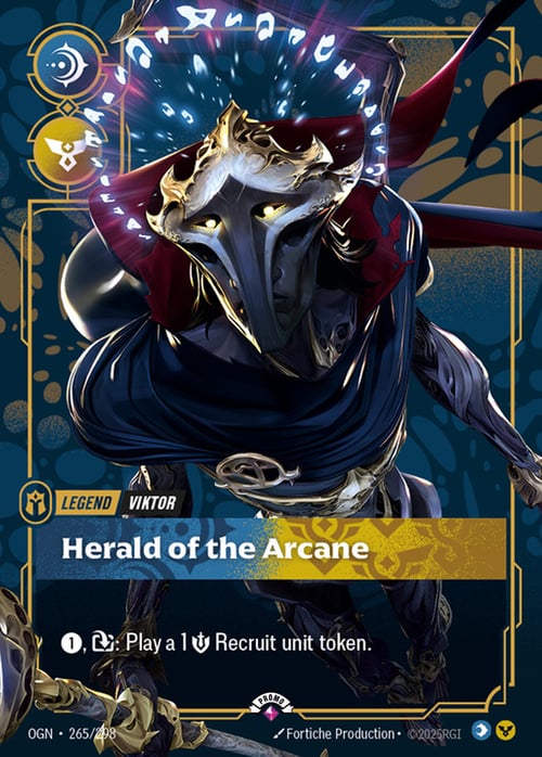 Viktor - Herald of the Arcane Card Front