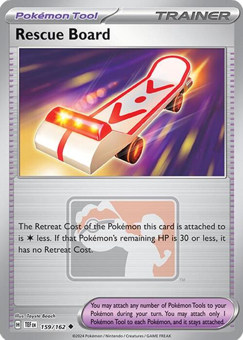 Rescue Board Card Front