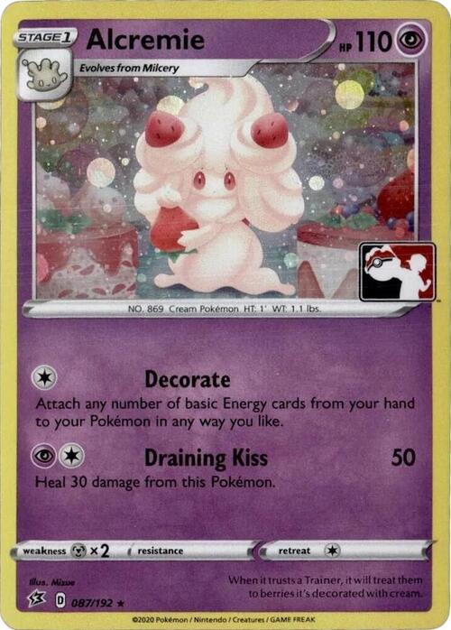 Alcremie Card Front