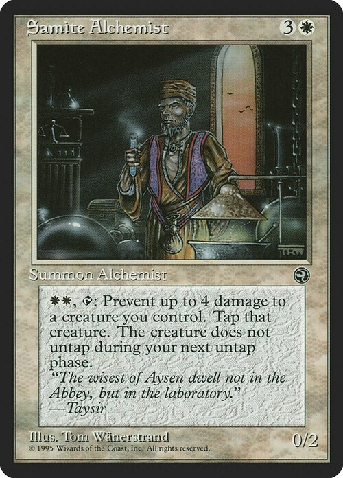 Samite Alchemist Card Front