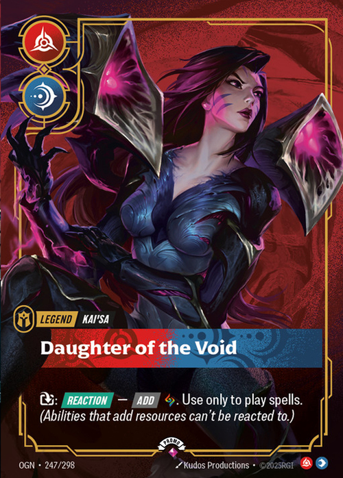 Kai'Sa, Daughter of the Void Card Front