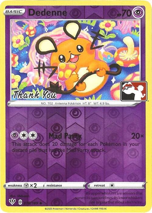 Dedenne Card Front