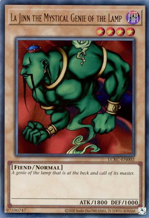 Genio della Lampada Card Front