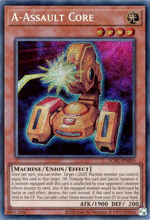 A-Assault Core Card Front