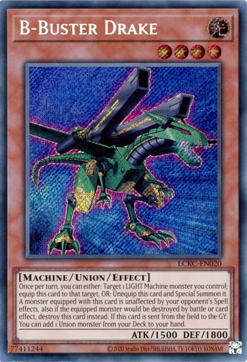 B-Buster Drake Card Front