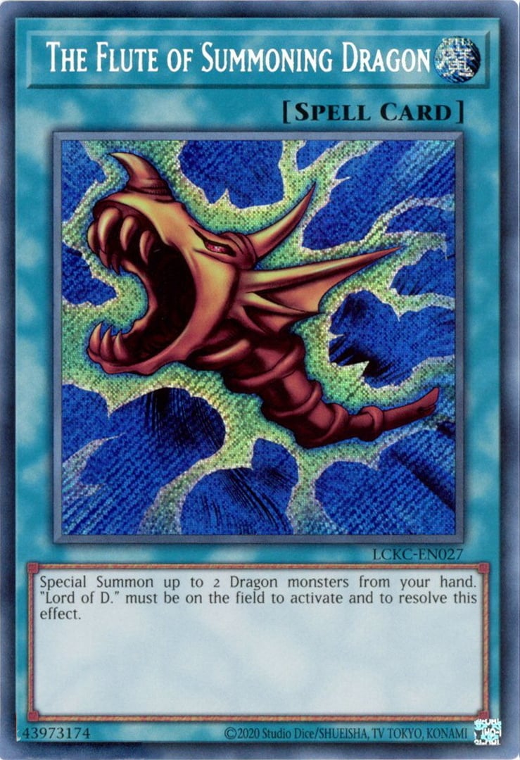 The Flute of Summoning Dragon Legendary Collection Kaiba Mega Pack ...