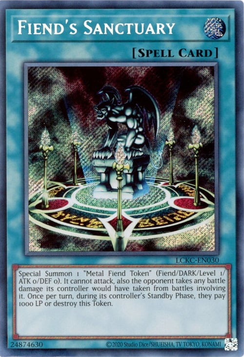 Santuario del Demone Card Front