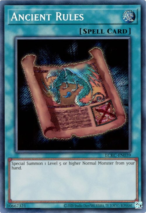 Regole Antiche Card Front