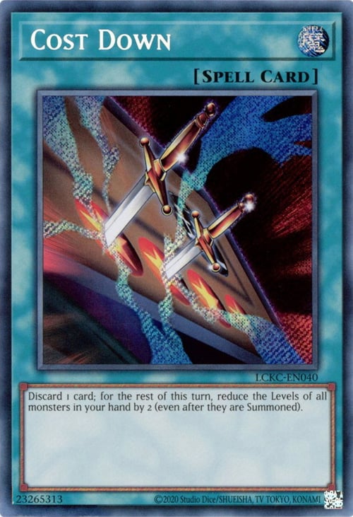 Riduzione del Costo Card Front