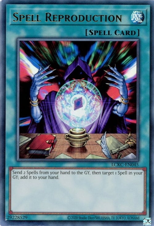Riproduzione Magica Card Front